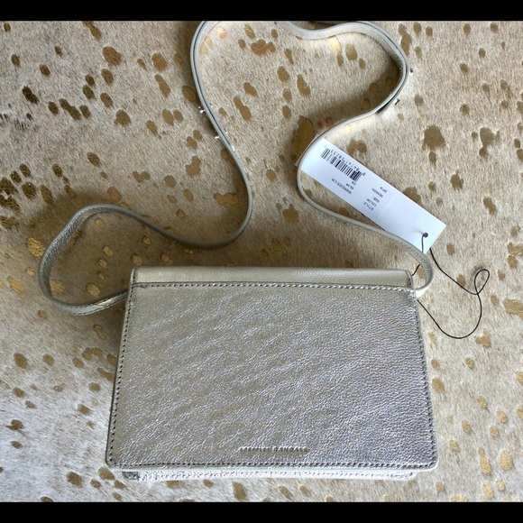 ⭐️SOLD⭐️ Loeffler Randall  Metallic Mini Rider Bag - Picture 8 of 8